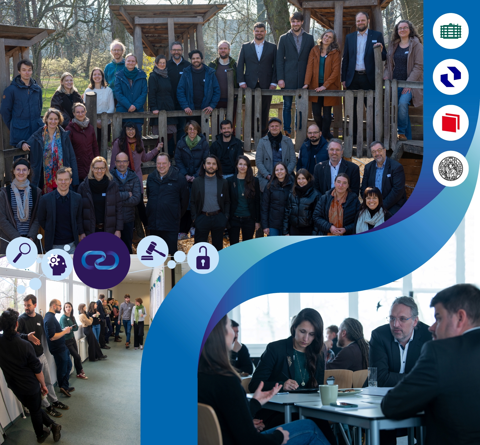 Das komplette Come2Data-Team beim Kick-Off